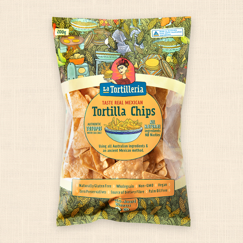 20 Pack 12.5cm White Corn Tortillas